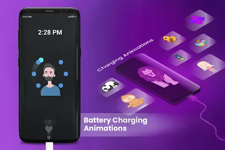 Anti theft, Charging animation screenshot 5