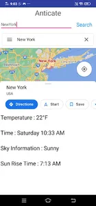 Anticate - Weather app screenshot 1