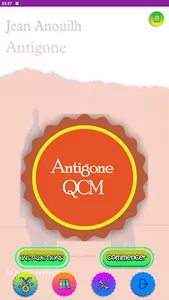 Antigone QCM Régional screenshot 0