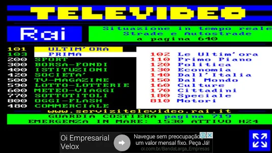 Teletext Nazionale screenshot 7