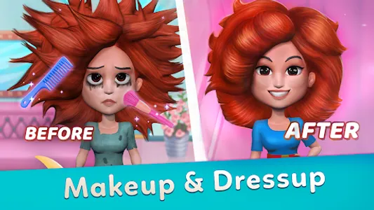 Beauty Salon －Makeup & Hair 3D screenshot 0