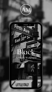 Black Aesthetic Wallpaper HD screenshot 1