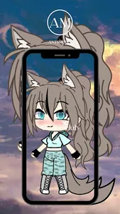 Gacha Wallpaper Cute Girly HD screenshot 0