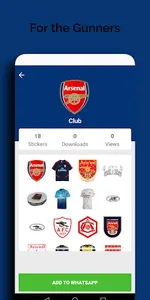 Gunners Stickers Not Official screenshot 6