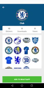 Chelsea Stickers Unofficial screenshot 1