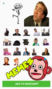 Animated Memes Stickers screenshot 4