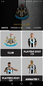 Newcastle United Stickers screenshot 0