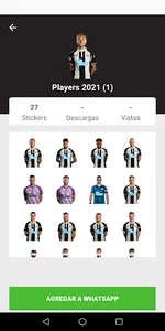 Newcastle United Stickers screenshot 3
