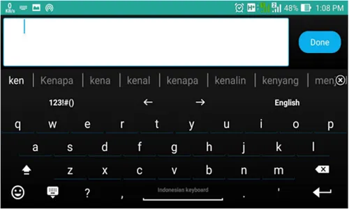 Indonesian for AnySoftKeyboard screenshot 0