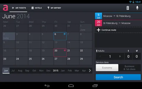 Anywayanyday - flights, hotels screenshot 6