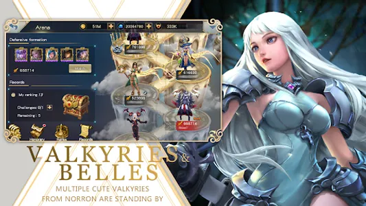 Legends of Valkyries screenshot 1