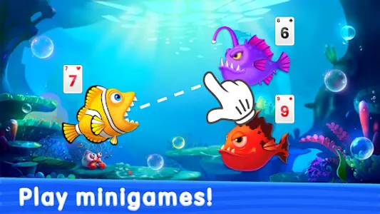 Solitaire TriPeaks: Aquarium screenshot 0