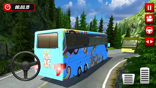 Hill Station Bus Driving Game screenshot 8