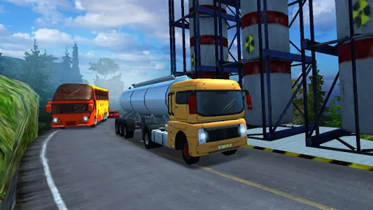 Offroad Oil Tanker Truck Drive screenshot 2