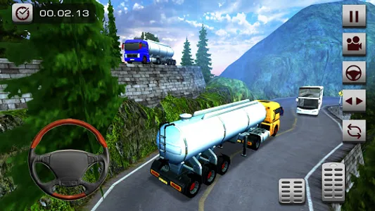 Offroad Oil Tanker Truck Drive screenshot 4