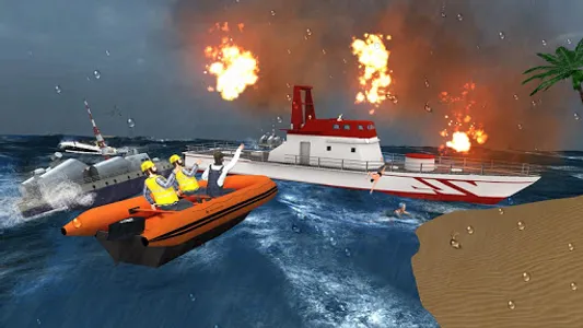 Ship Games Rescue Ship Sim screenshot 14