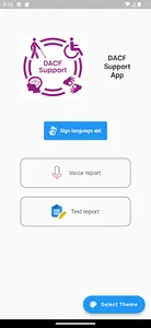 DACF Support App screenshot 1