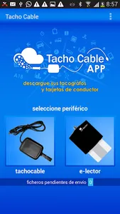 TACHOCABLE | Datos Tacógrafo screenshot 0