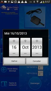 TACHOCABLE | Datos Tacógrafo screenshot 4