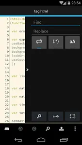 DroidEdit Pro (code editor) screenshot 6