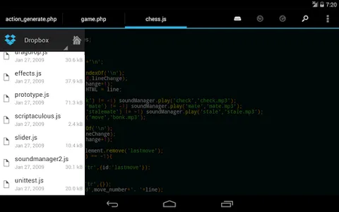 DroidEdit (free code editor) screenshot 13