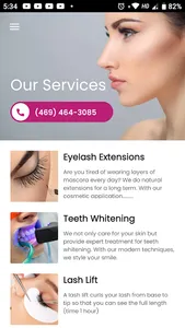Lashcafe screenshot 2