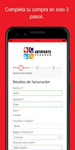 Autoparts Ecuador–Repuestos pa screenshot 3