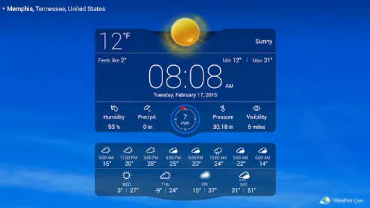 Weather Live° screenshot 24