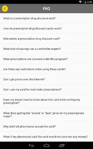 Peyton Drug Card screenshot 14
