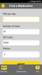Peyton Drug Card screenshot 3