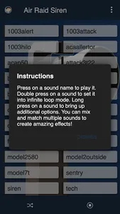 Air Raid Siren Soundboard screenshot 1