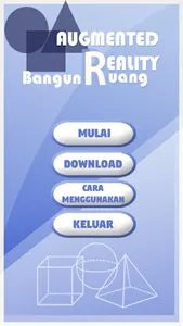 Augmented Reality Bangun Ruang screenshot 0