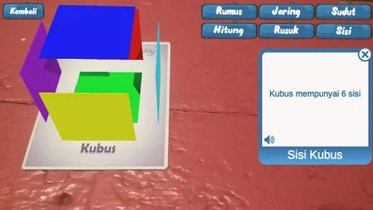 Augmented Reality Bangun Ruang screenshot 2