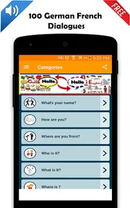 Learn english german conversat screenshot 1