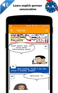 Learn english german conversat screenshot 4