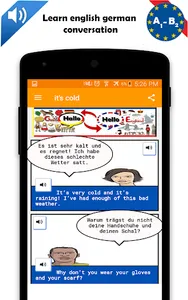 Learn english german conversat screenshot 6