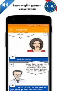Learn english german conversat screenshot 7