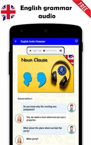 English Audio Grammar Complete screenshot 2