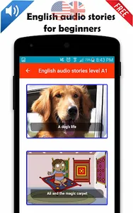 English audio stories for begi screenshot 11