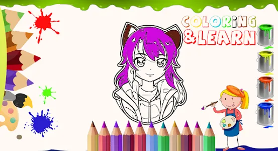 Aphmau coloring game screenshot 3