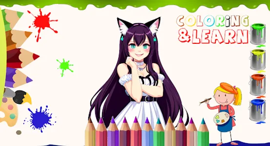 Aphmau coloring game screenshot 4