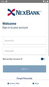 NexBank screenshot 1