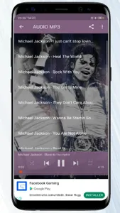 Bio Of the king pop music mich screenshot 2