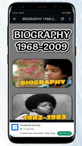 Bio Of the king pop music mich screenshot 4