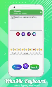 WhaMic Keyboard: Voice to Text screenshot 0