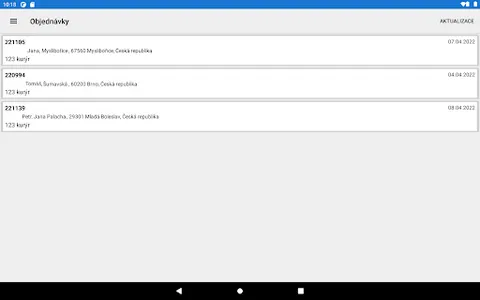 Aplex Mobilní skladník screenshot 10