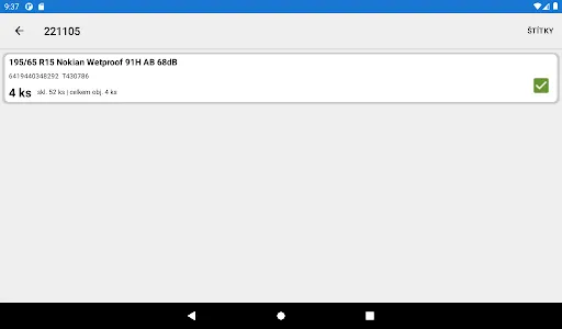 Aplex Mobilní skladník screenshot 5