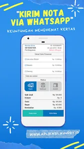 Kasir Laundry - POS Laundry screenshot 1
