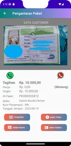 Aplikasi Kurir screenshot 1