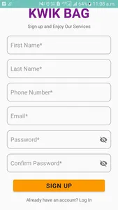 Kwik Bag - Merchant screenshot 1